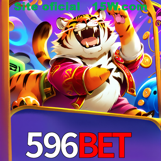 Imagem promocional da 596Bet mostrando a plataforma e suas vantagens